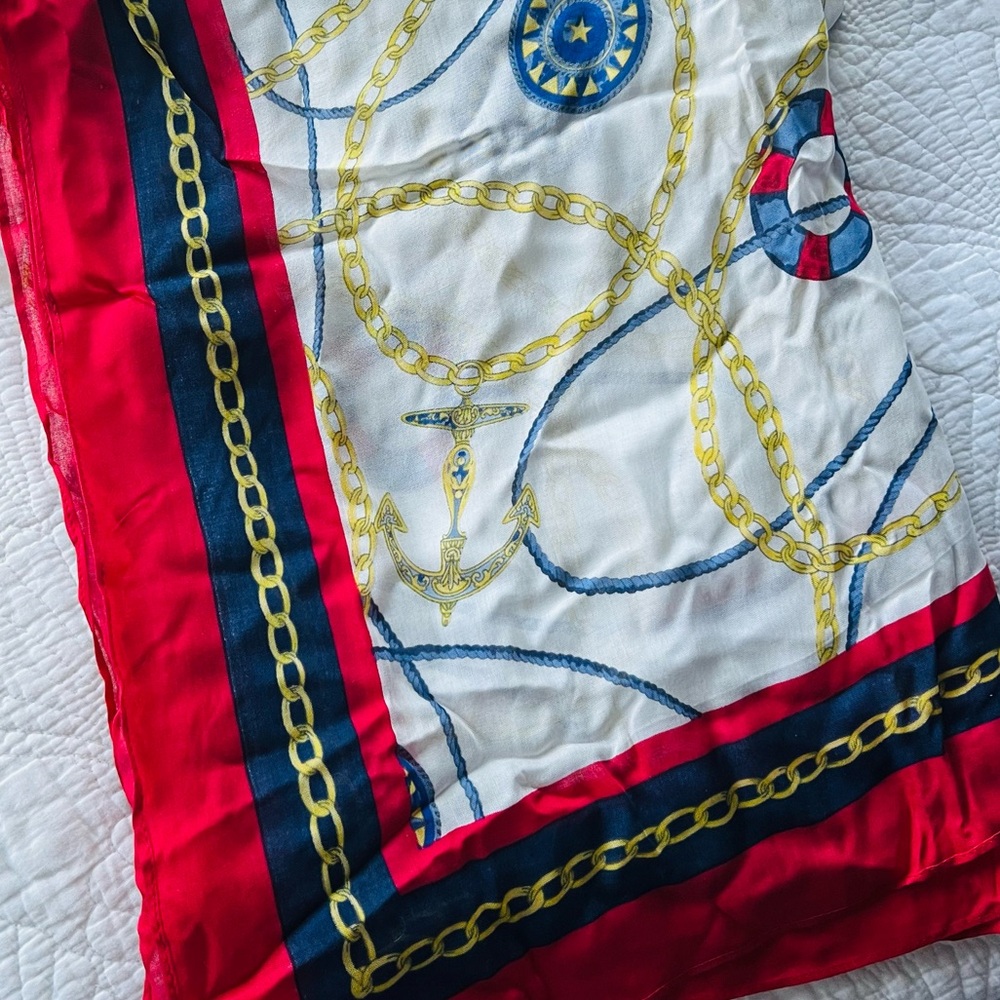 Talbots Nautical Scarf